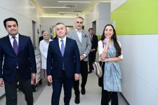 Heydər Əliyev Fondunun vitse-prezidenti Leyla Əliyeva Liv Bona Dea Hospitalında Sümük iliyi transplantasiya mərkəzinin açılış mərasimində iştirak edib (FOTO)