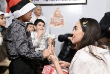 Heydər Əliyev Fondunun vitse-prezidenti Leyla Əliyeva Səhiyyə Nazirliyi 5 saylı Uşaq Vərəm Sanatoriyasını ziyarət edib (FOTO)