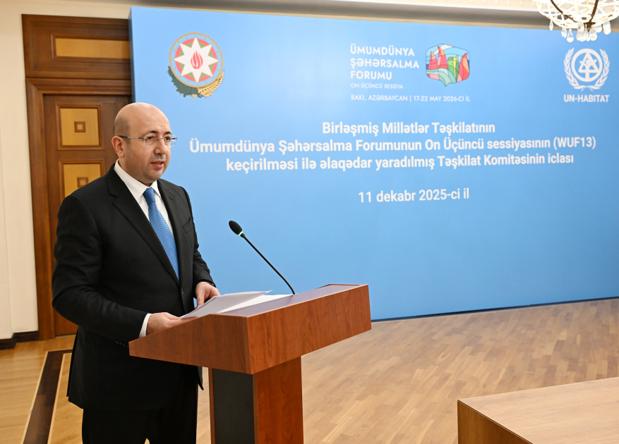 WUF13-ün təşkili ilə əlaqədar yaradılmış Təşkilat Komitəsinin növbəti iclası keçirilib (FOTO)