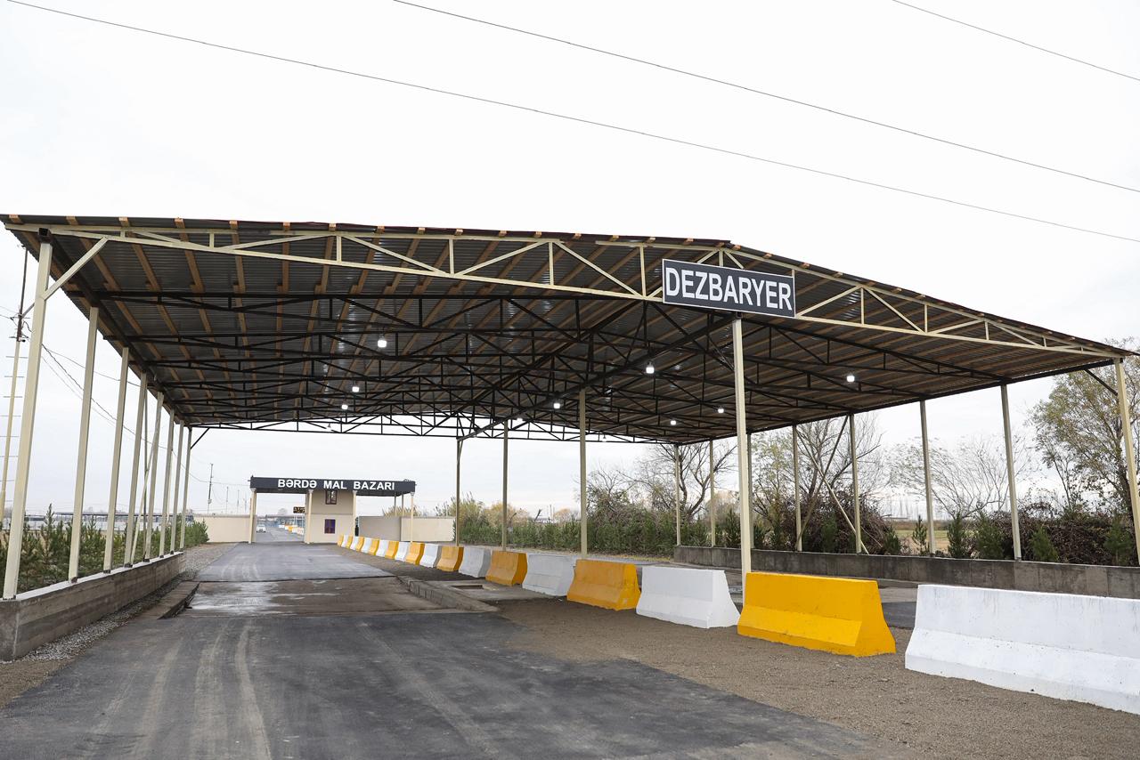 Bərdə heyvan bazarı yaxın günlərdə fəaliyyətə başlayacaq (FOTO)