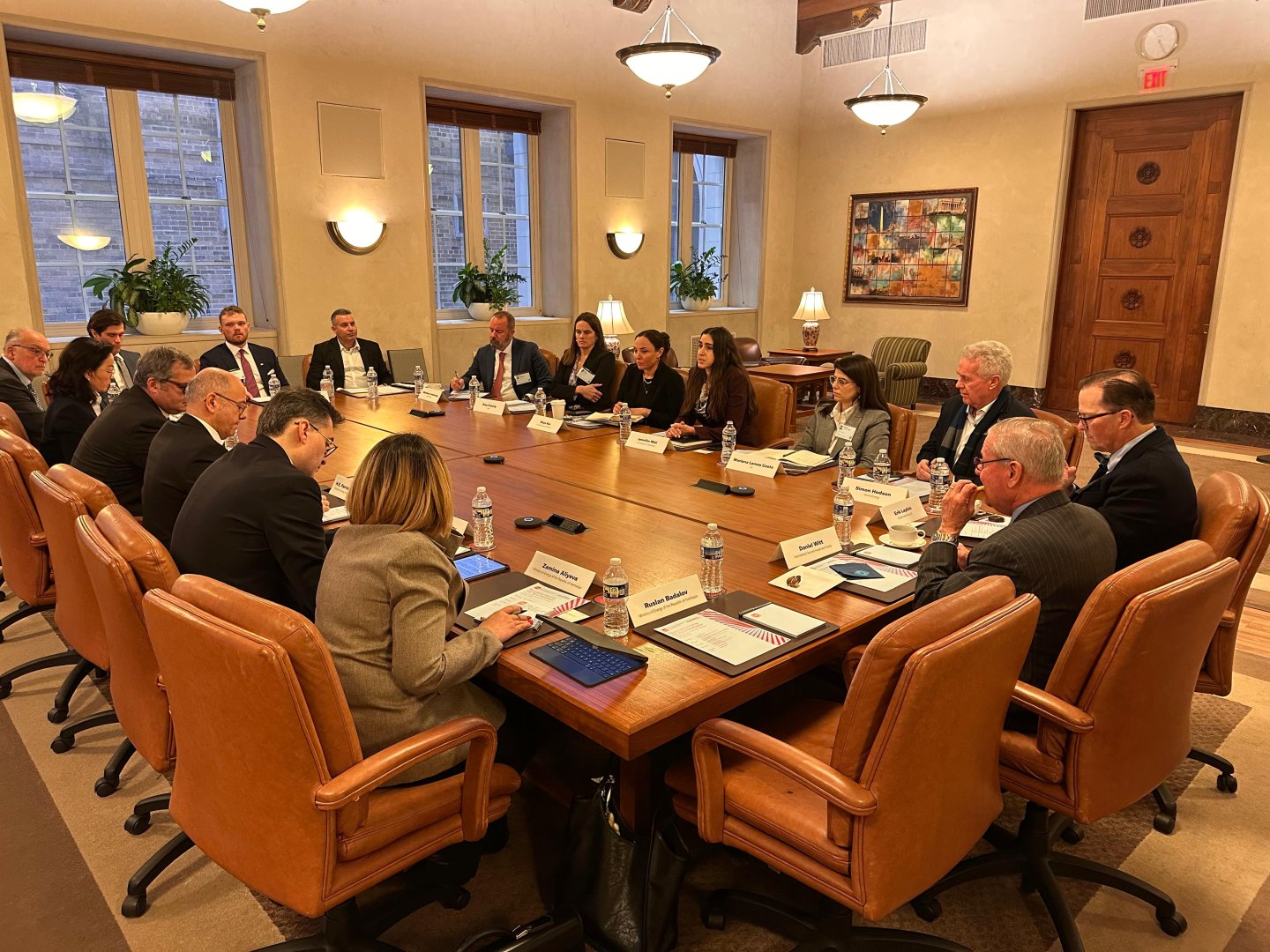 Azərbaycan və ABŞ arasında enerji sahəsində əməkdaşlığın gücləndirilməsi müzakirə olunub (FOTO)