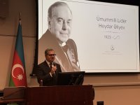 Vaşinqtonda Ümummilli Lider Heydər Əliyevin xatirəsi anılıb (FOTO)