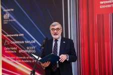 Böyük Britaniyanın Bakıdakı səfirliyi "Women in Architecture Competition" müsabiqəsinin qaliblərini mükafatlandırıb (FOTO)