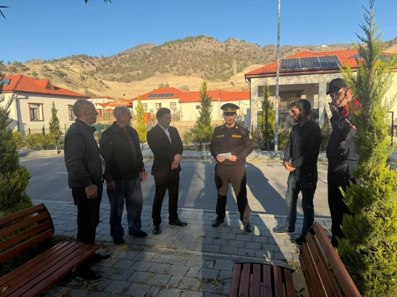 FHN işğaldan azad olunmuş ərazilərdə vətəndaşların maarifləndirilməsi işini davam etdirir (FOTO)