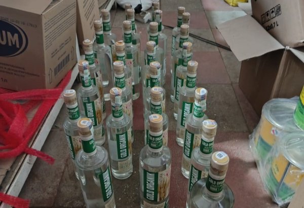 Masallıda marketdə saxta alkoqollu içkilər aşkarlanıb