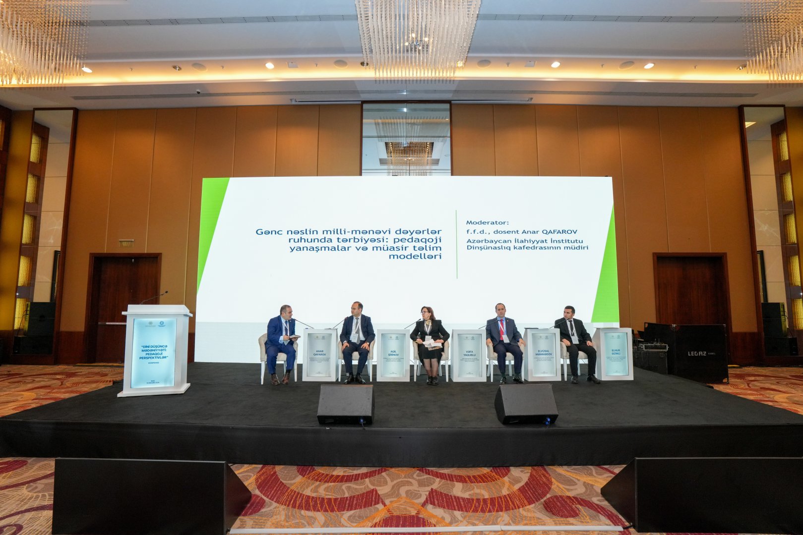 Bakıda "Dini düşüncə mədəniyyəti: pedaqoji perspektivlər" mövzusunda konfrans keçirilib (FOTO/YENİLƏNİB)