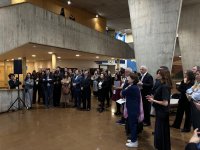 UNESCO-nun mənzil qərargahında Memar Əcəminin anadan olmasının 900 illiyi münasibətilə sərgi açılıb (FOTO/YENİLƏNİB)