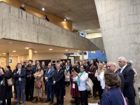 UNESCO-nun mənzil qərargahında Memar Əcəminin anadan olmasının 900 illiyi münasibətilə sərgi açılıb (FOTO/YENİLƏNİB)