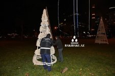 Bakıda Yeni ilə hazırlıq işləri gedir (FOTO)