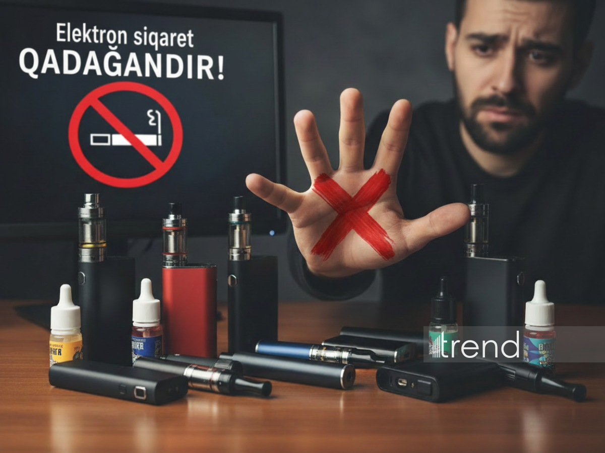 Azərbaycanda elektron siqaretlərin satışı və istifadəsi qadağan edilir