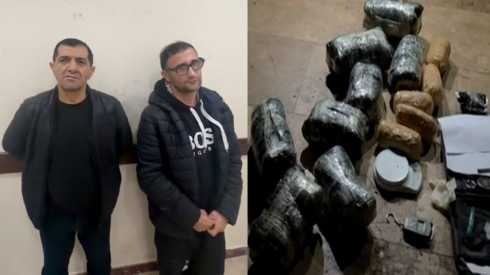 Sərnişindaşıma adı altında narkokuryerlik edən şəxslərdən 10 kq marixuana və tiryək aşkarlandı