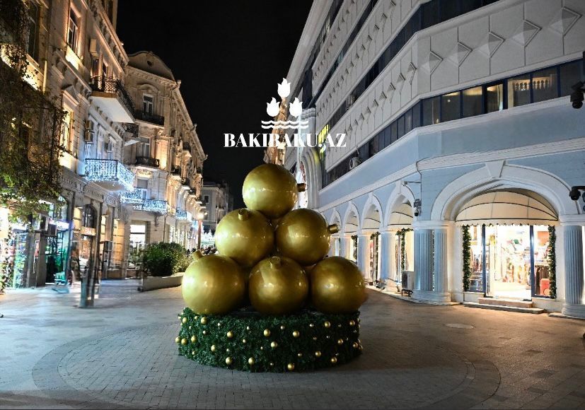 Bakıda Yeni ilə hazırlıq işləri gedir (FOTO)