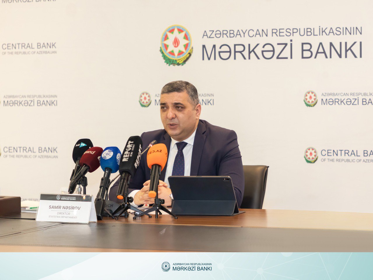 Mərkəzi Bankda 2025-ci ilin doqquz ayı üzrə tədiyə balansının təqdimatı keçirilib (FOTO)