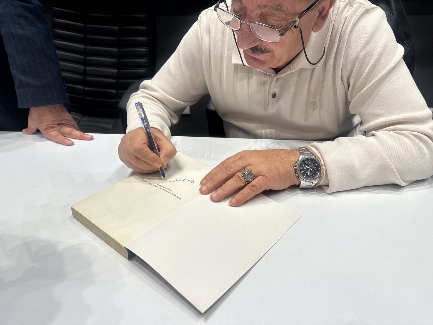 UNEC-də akademik Muxtar İmanov və şair Rüstəm Behrudi ilə görüş keçirilib (FOTO)