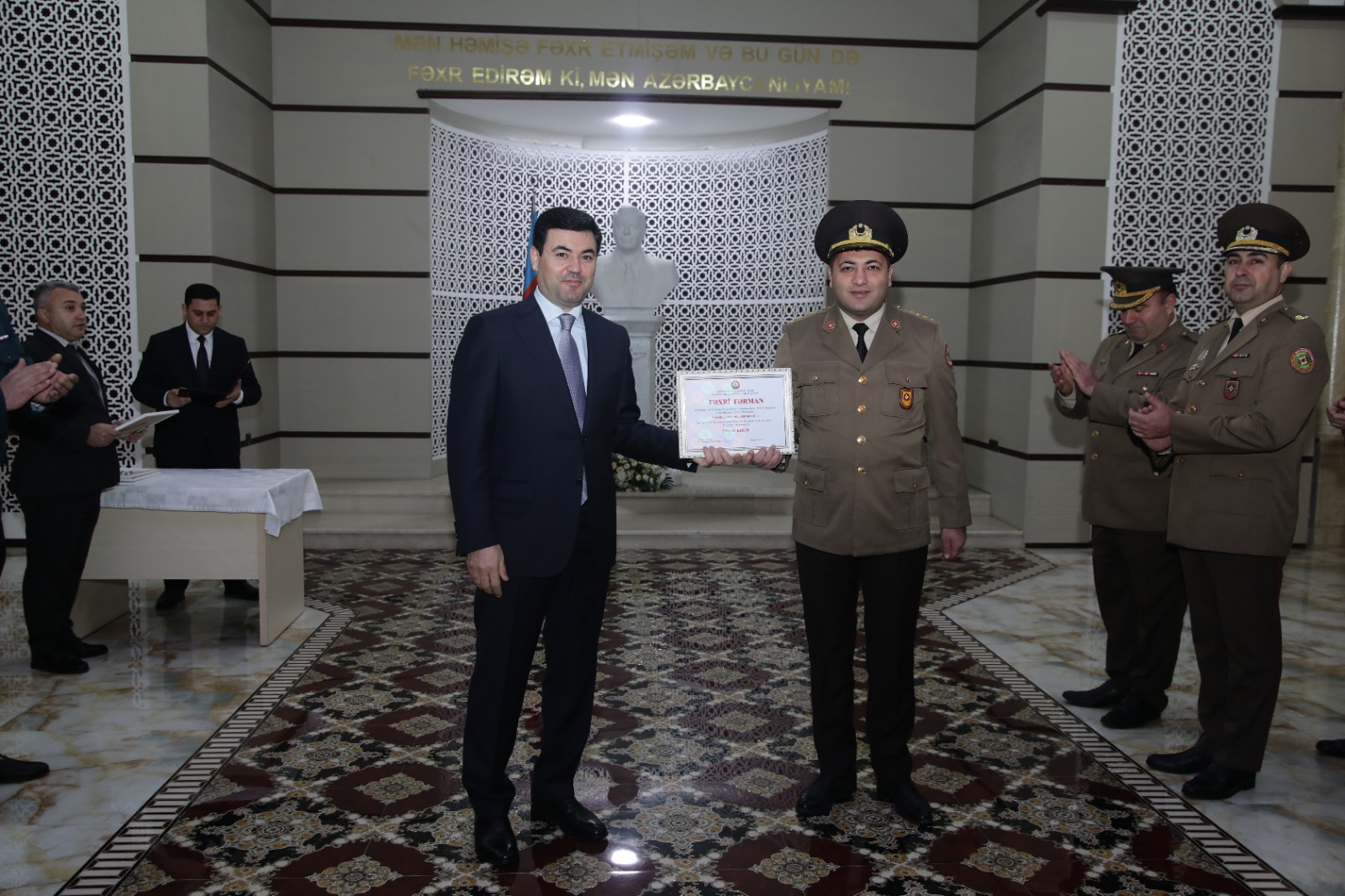 Xaçmaz rayonunda FHN işçilərinin peşə bayramı qeyd edilib (FOTO)