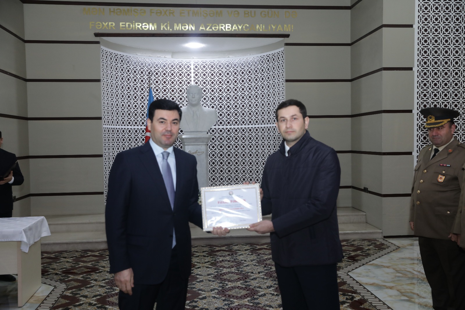 Xaçmaz rayonunda FHN işçilərinin peşə bayramı qeyd edilib (FOTO)