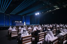 Əbu-Dabidə Prezident İlham Əliyevin Birləşmiş Ərəb Əmirliklərinin Prezidenti ilə görüşü olub (FOTO)