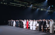 Əbu-Dabidə Prezident İlham Əliyevin Birləşmiş Ərəb Əmirliklərinin Prezidenti ilə görüşü olub (FOTO)