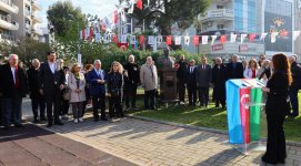 Müxtəlif ölkələrdə Ulu Öndər Heydər Əliyevin xatirəsi anılıb (FOTO)