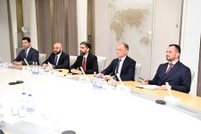 SOCAR-ın prezidenti "ENOC Group"un İdarə Heyətinin üzvü və baş icraçı direktoru ilə görüşüb (FOTO)
