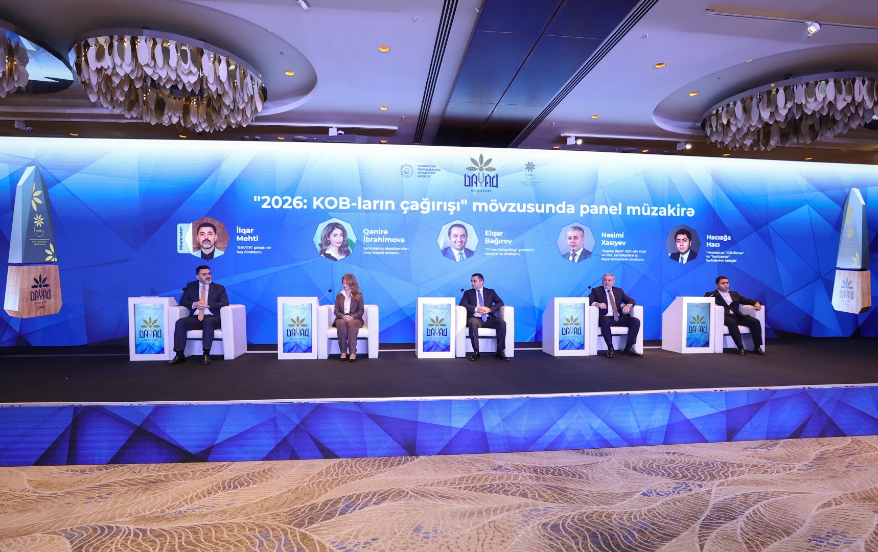 2025-ci ilin ən fəal sahibkarları mükafatlandırılıb (FOTO)