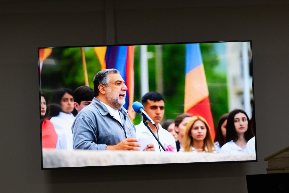 Ruben Vardanyanın məhkəməsində prokuror təqsirləndirilən şəxsin ömürlük azadlıqdan məhrum olunmasını təklif edib (FOTO)