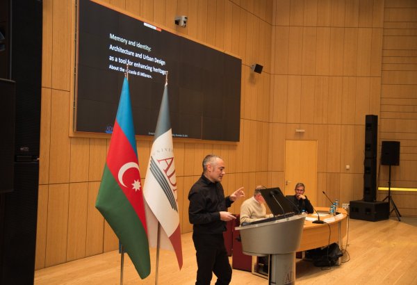 ADA Universitetinin Dizayn və memarlıq fakültəsi şəhərsalma və dizayn müzakirələrinə töhfə verir (FOTO)