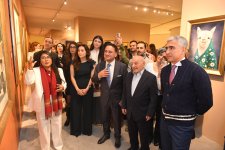 Perulu rəssam Sol Alexonun alpakaları Bakıda Heydər Əliyev Mərkəzində (FOTO/VİDEO)