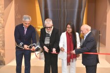 Perulu rəssam Sol Alexonun alpakaları Bakıda Heydər Əliyev Mərkəzində (FOTO/VİDEO)