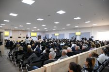 Ermənistan vətəndaşlarının məhkəməsi təqsirləndirilən şəxslərin son söz çıxışları ilə davam etdirilib (FOTO)