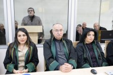 Ermənistan vətəndaşlarının məhkəməsi təqsirləndirilən şəxslərin son söz çıxışları ilə davam etdirilib (FOTO)