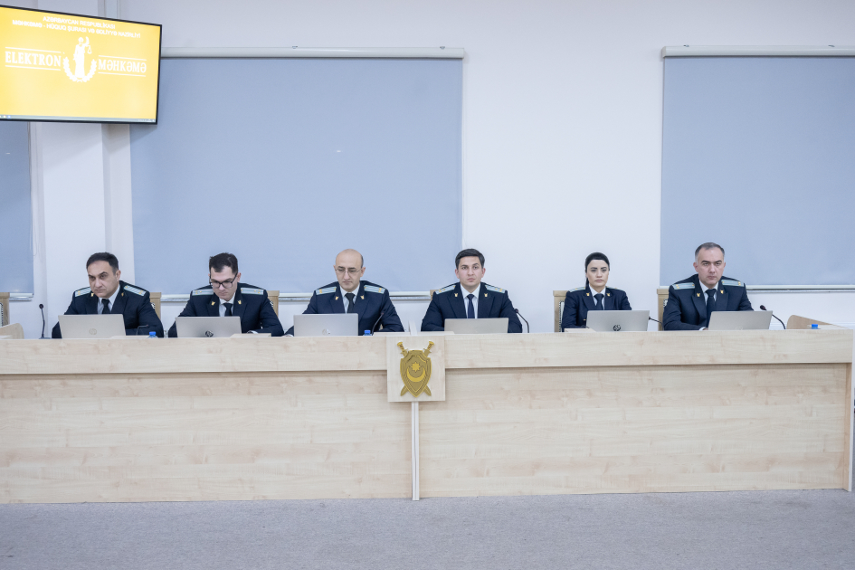Ermənistan vətəndaşlarının məhkəməsi təqsirləndirilən şəxslərin son söz çıxışları ilə davam etdirilib (FOTO)