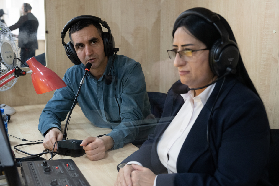 Ermənistan vətəndaşlarının məhkəməsi təqsirləndirilən şəxslərin son söz çıxışları ilə davam etdirilib (FOTO)