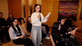 “Media Savadlılığı” Həftəsi çərçivəsində gənclər üçün xarici ekspertlərin iştirakı ilə təlimlər keçirilib (FOTO)