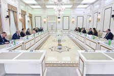 Sahibə Qafarova Monteneqro Baş nazirinin müavini ilə görüşüb (FOTO)