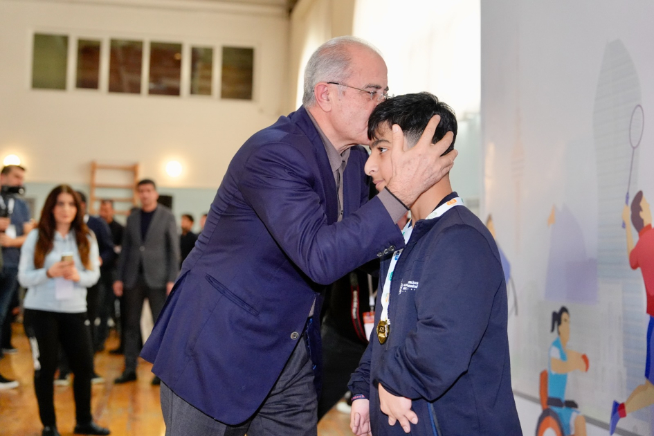 Sumqayıtda Uşaq Paralimpiya Oyunları keçirilib (VİDEO)