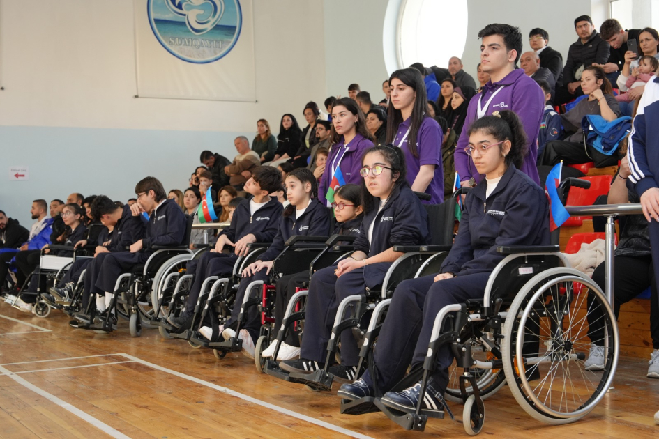 Sumqayıtda Uşaq Paralimpiya Oyunları keçirilib (VİDEO)