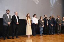 Bakı Media Mərkəzinin rəhbəri Arzu Əliyeva “Harmoniya” sənədli filminin təqdimatında iştirak edib (FOTO)