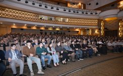 Bakı Media Mərkəzinin rəhbəri Arzu Əliyeva “Harmoniya” sənədli filminin təqdimatında iştirak edib (FOTO)