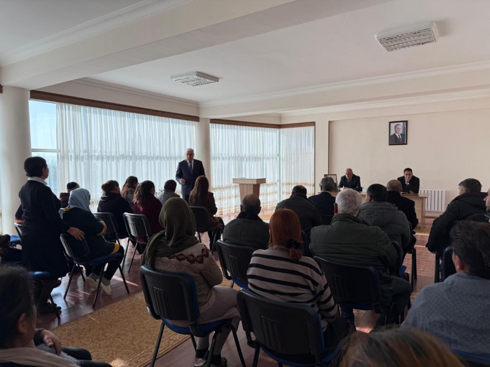 Milli Məclisin deputatı Vüqar Rəhimzadə Culfada seçiciləri ilə növbəti görüşünü keçirib (FOTO)