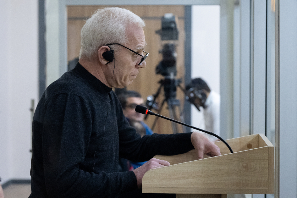 Ermənistan vətəndaşlarının məhkəməsi təqsirləndirilən şəxslərin son söz çıxışları ilə davam etdirilib (FOTO)