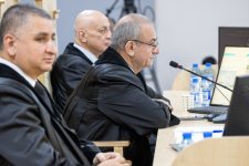 Ermənistan vətəndaşlarının məhkəməsi təqsirləndirilən şəxslərin son söz çıxışları ilə davam etdirilib (FOTO)