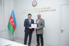 Xaçmazda beynəlxalq idman yarışlarında uğur qazanmış idmançılar və onların məşqçiləri təltif olunublar (FOTO)