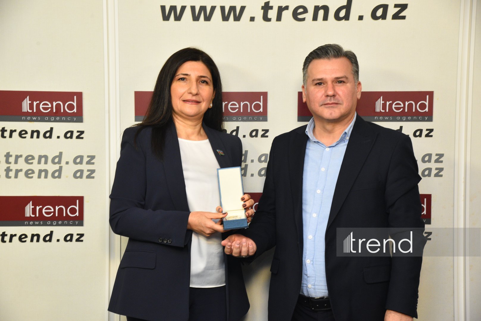 Trend BİA əməkdaşları “Azərbaycan milli mətbuatının 150 illiyi” medalı ilə təltif olunublar (FOTO)