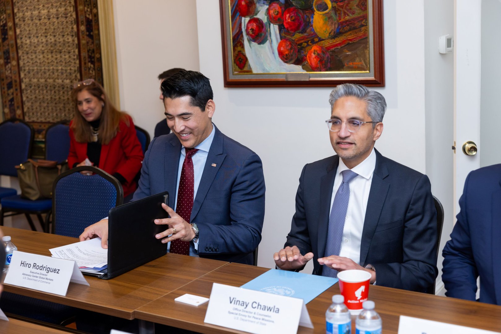 USACC "Tramp Marşrutu" üzrə dəyirmi masa keçirib (FOTO)