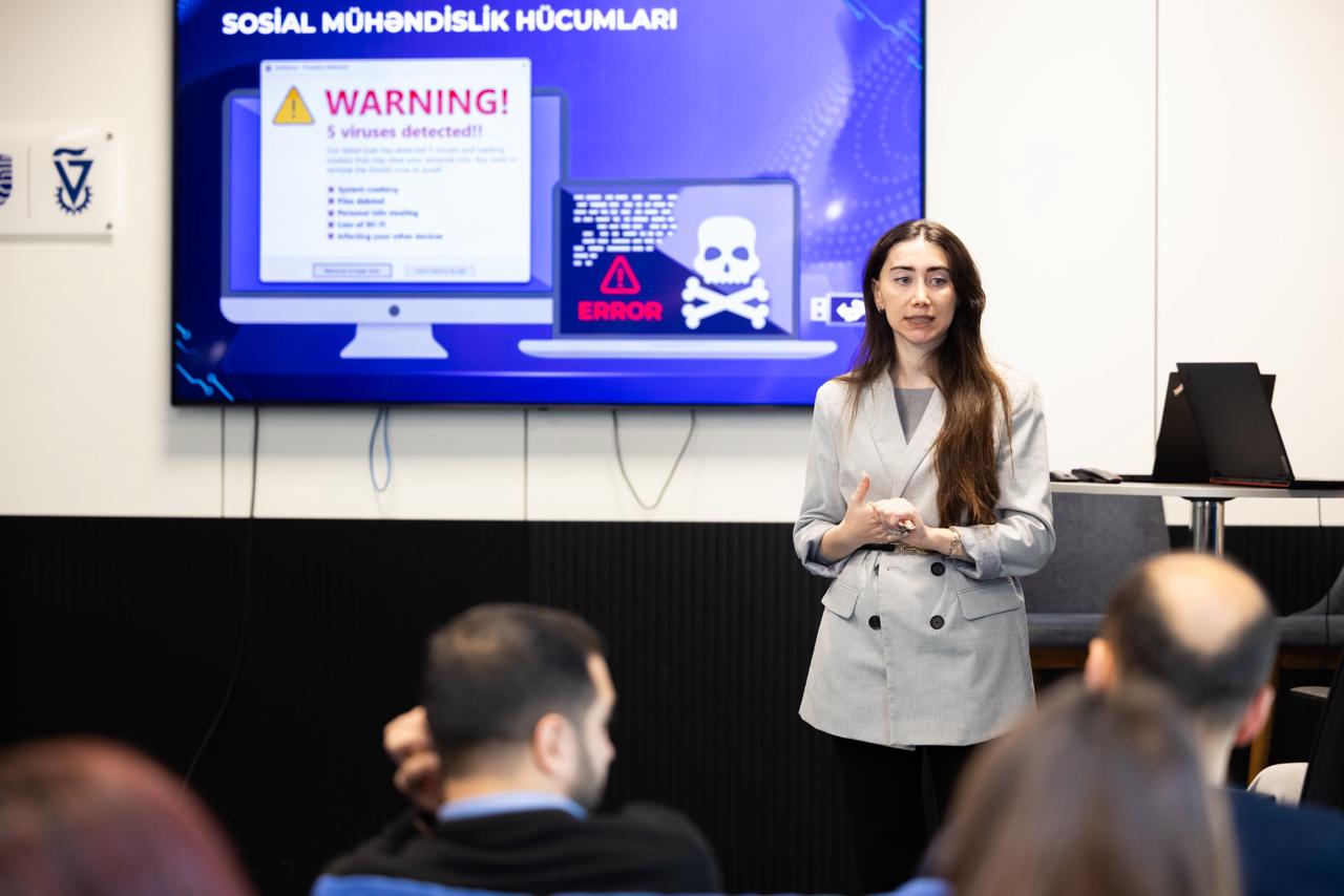 Azərbaycan Kibertəhlükəsizlik Mərkəzində media nümayəndələri üçün kibermaarifləndirmə təlimi təşkil olunub (FOTO)