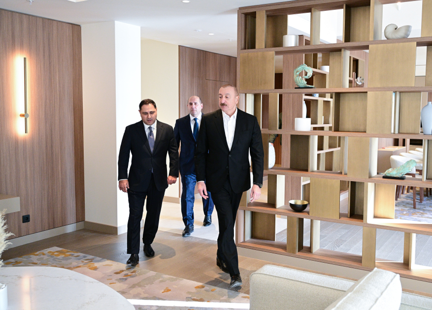 Prezidenti İlham Əliyev Ağdam şəhərində “Hilton Garden Inn Agdam” hotelinin açılışında iştirak edib (FOTO)