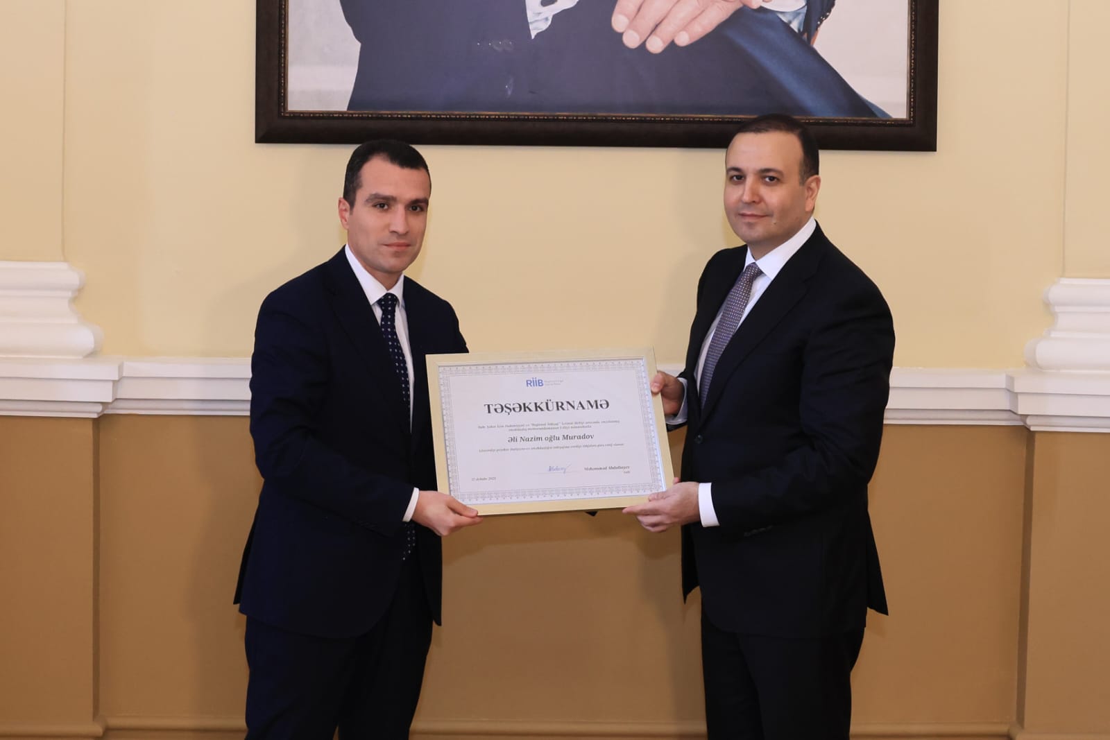 BŞİH və “Regional İnkişaf” İB arasında əməkdaşlığın 5 illiyi qeyd olunub (FOTO)