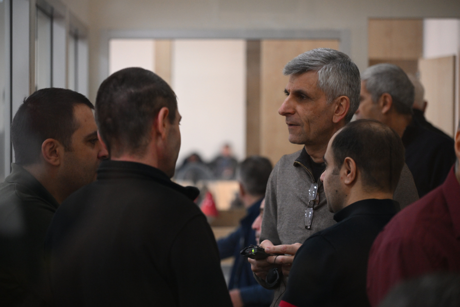 Ermənistan vətəndaşlarının məhkəməsi təqsirləndirilən şəxslərin son söz çıxışları ilə davam etdirilib (FOTO)