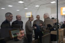 Ermənistan vətəndaşlarının məhkəməsi təqsirləndirilən şəxslərin son söz çıxışları ilə davam etdirilib (FOTO)